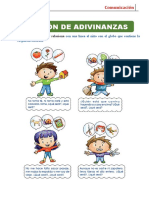 Juegos de Adivinanzas para Segundo Grado de Primaria