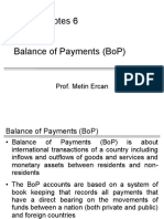 6 - Balance of Payments