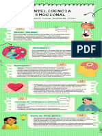 Infografía de Proceso Recortes de Papel Notas Verde