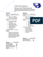 ASNT Nivel III Examination