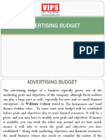 VB - Advertising Budget