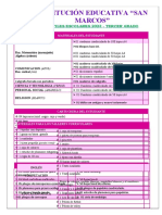 Lista de Utiles Escolares Tercer Grado 2023