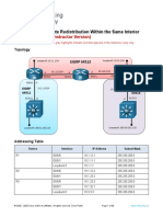 16.1.3 Lab - Configure Route Redistribution Within The Same Interior Gateway Protocol - ILM