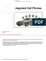 Mercedes Technical Training Ho Integrated Cellphones Cookson