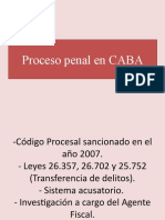 Proceso Penal en CABA 2023