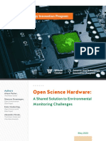 Open Science Hardware: A Shared Solution To Environmental Monitoring Challenges