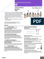 WL/WLM: Wide Range of Two-Circuit Switches Select One For The Operating Environment/Application