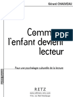 Comment L'enfant Devient Lecteur