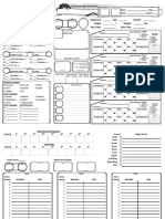 DND 5e Character Sheet Landscape v3