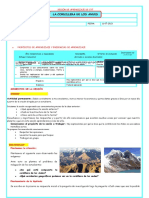 3° Ses Cyt Mart 11 La Cordillera de Los Andes