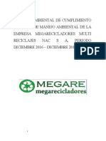 INFORME Megare Nov 2016 2017