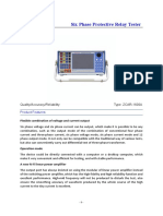 ZCAR-1600A Six Phase Protective Relay Tester Introduction