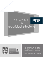 Reglamento de Seguridad e Higiene.