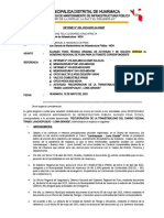 Informe N°295-Alcanzo Informe Final de Rendicion de Combustible para El Gobierno Regional de Piura - Lanchepuquio - Loma Grande