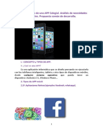 Planteamiento de Una App Colegial (I)