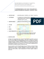 PLAN DE TRABAJO N 002 Campeonato de Voley Mixto Organizado Por La Muni de Dean Valdivia