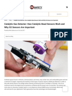 Catalytic Gas Detectorsors Work 