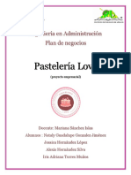 Reporte Final Pasteleria Love