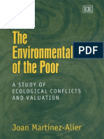 The Environmentalism of The Poor A Study of Ecological Conflicts and Valuation