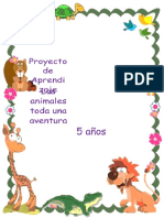 Proyecto Animales 5 Años 2022