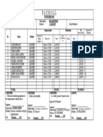 Payroll: November 2020