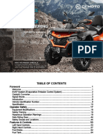 Cforce: Owner'S Manual