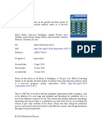 Effects of Stocking Density On The Growth and Flesh Quality of Rainbow Trout (Oncorhynchus Mykiss) Reared in A Low-Tech Aquaponic System