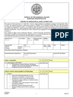 MSD 252 Safety Inspection Form