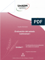 Evaluación Del Estado Nutricional