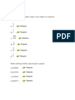 Calcule A Dízima Periódica e Diga Se Ela É Simples Ou Composta