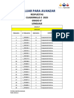 Respuestas Cuadernillo 2 - 2023-Secundaria-Evaluar para Avanzar