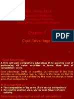 Cost Advantage Chapter 7