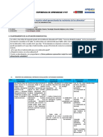 Experiencia de Aprendizaje N°7 Segundo Grado