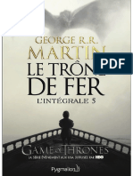 Le Trône de Fer - L'intégrale 5