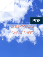 Climatology Cheatsheet