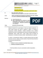 Informe #31 Remision de Documentos (Convenio y Adenda) - Bicentenaria