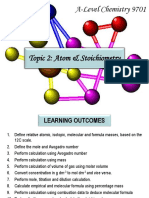 Chapter 2 Atoms Stoichiometry