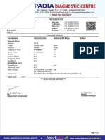 Result Entry Report