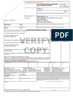 Verify Copy: Bill of Lading For Ocean Transport or Multimodal Transport