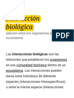 Interacción Biológica - Wikipedia, La Enciclopedia Libre