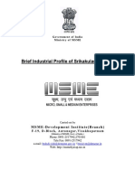 Brief Industrial Profile of Srikakulam District - DC Msme