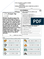 Examenes Primero - Cuarta Unidad