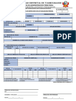 1 - Ficha de Inspeccion y Actualizacion Predial