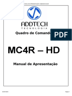 Manual de Apresentacao Comando MC4R HD