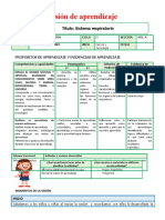 Sesión de C y T Sistema Respiratorio