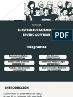 El Estructuralismo de Erving Goffman