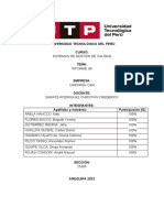 Tarea S8 - Justifica Los Beneficios de La ISO 90012015 para Una Empresa