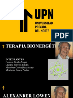 Teoria Bioenergetica Grupo8