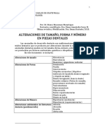 Alteraciones Dentarias de Desarrollo 2018