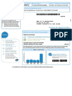 N° de Contrat #De Facture Emise Le Période de Consommation